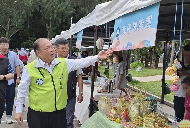 澎湖縣海洋生態系維護復育成果發表會 陳光復呼籲共同守護海洋