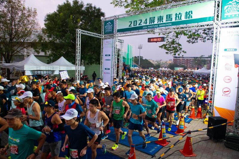 2024屏東馬拉松JUST RUN！近4,200名好手齊聚國境之南「屏東」