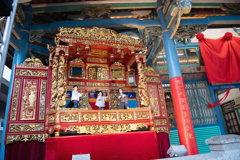 全台唯一戲臺兼家宅！ 歷史建築「原嘉義城隍廟戲臺（林宅）」正式亮相　