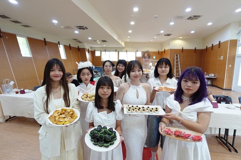 樹科大會展系課程成果展超浪漫 邀師長體驗法式婚禮
