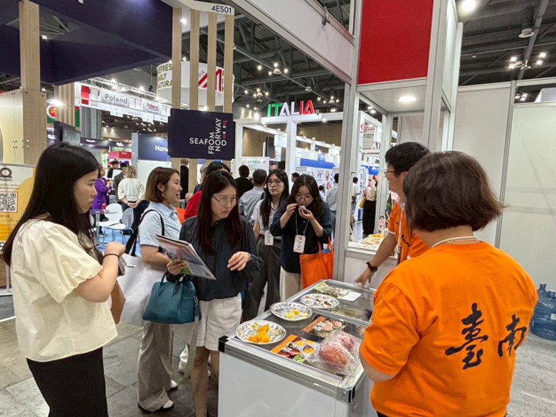 ​2025年首爾國際食品展「臺灣鯛」爆紅   詢問度超標