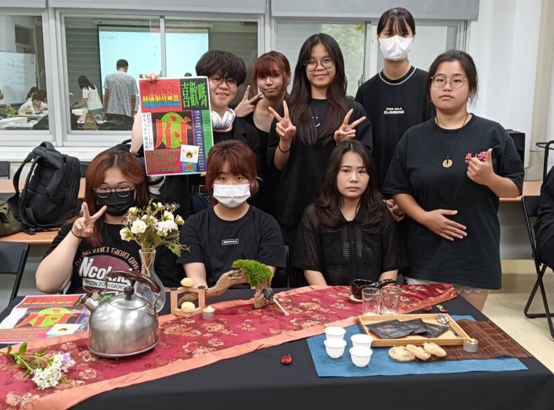  樹科大藝管系造形美學「茶席體驗成果展」 以茶入藝形美共感