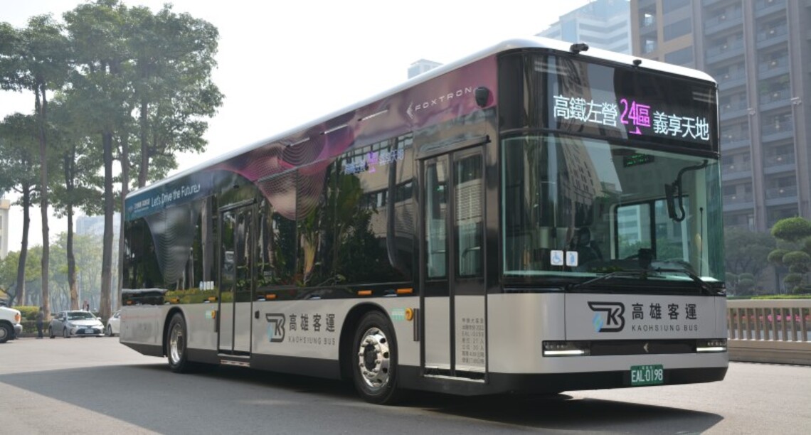 高市示範型電動公車計畫獲評比第一 電動公車占比全國最高