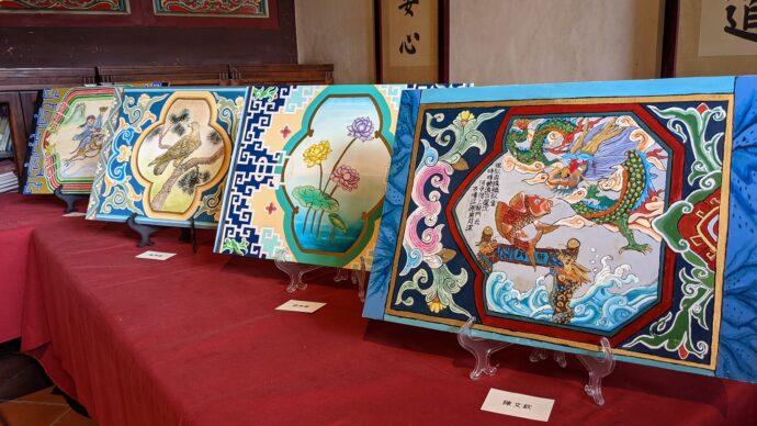 把握最後機會! 來林園賞傳統彩繪藝師蔡龍進薪火相傳作品展