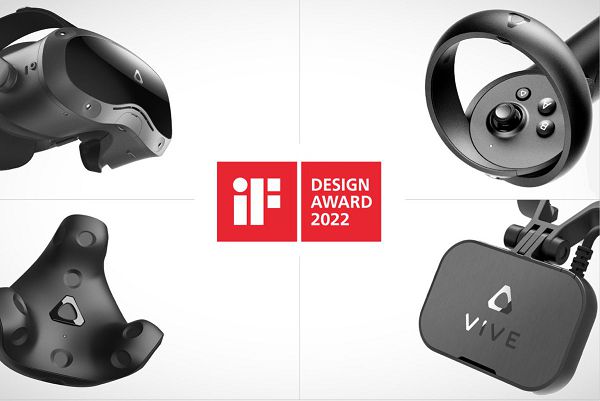 HTC VIVE Focus 3及新款 VIVE 移動定位系統獲頒 iF 設計獎