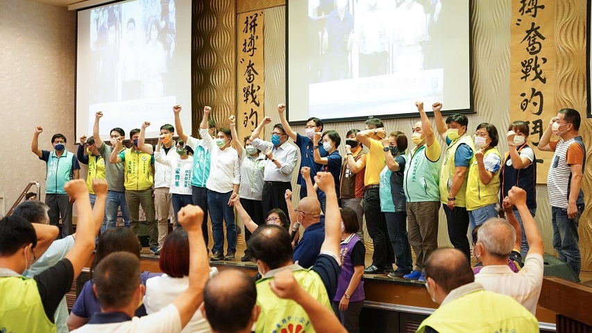 屏東市長參選人李清聖　提名首場造勢大會