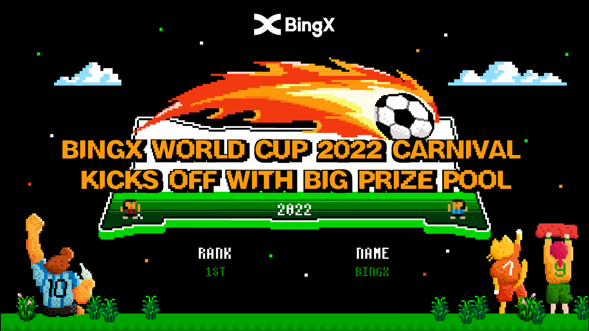 BingX祭出超過60萬美元獎金池 歡慶2022世界盃足球嘉年華活動