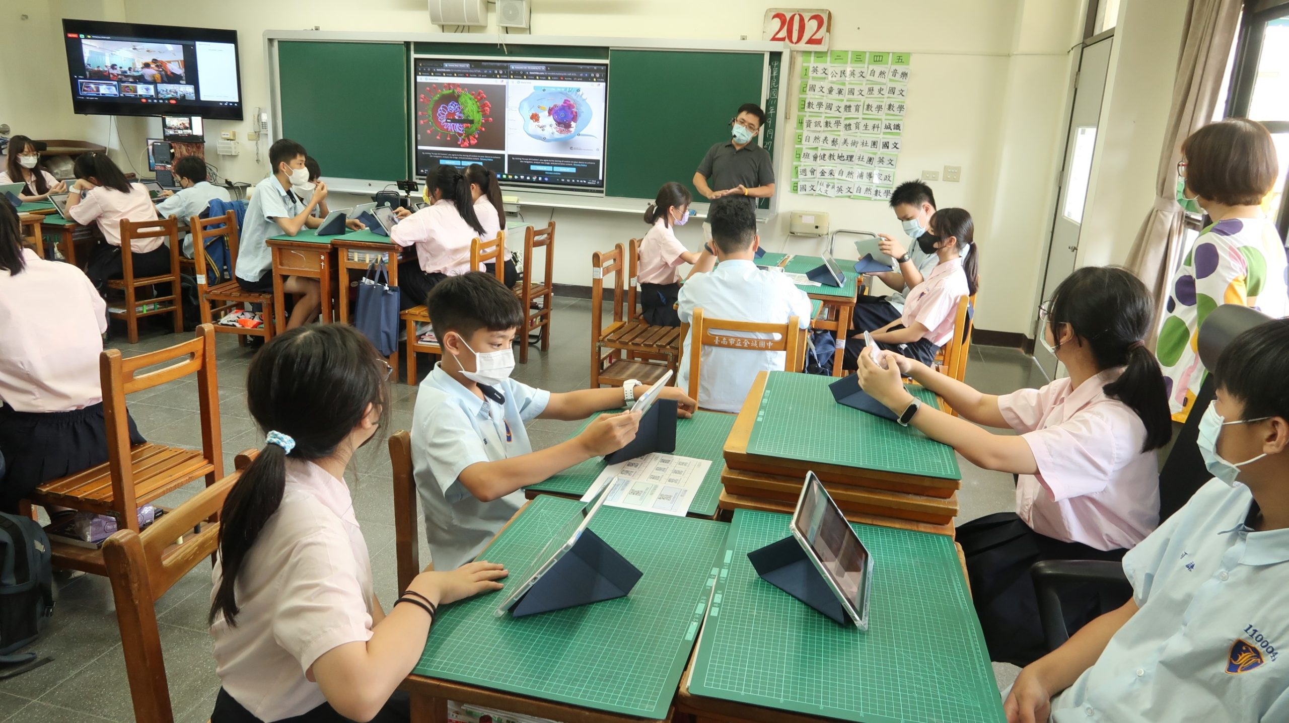 臺南18所重點學校研發數位主題課程 生生用平板計畫正式啟動
