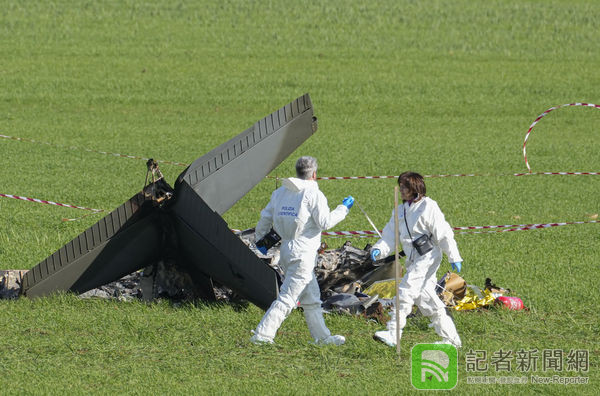 義大利空軍「空中相撞」墜民宅區 2飛官殉職