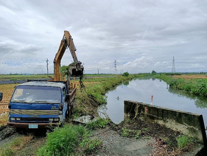 因應汛期防止水患，屏東縣區域排水加強清疏