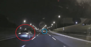 （國道賽車片）直擊兩車國道競速秒見肇事　網友：「這結局總是不讓人意外！」警方回應了