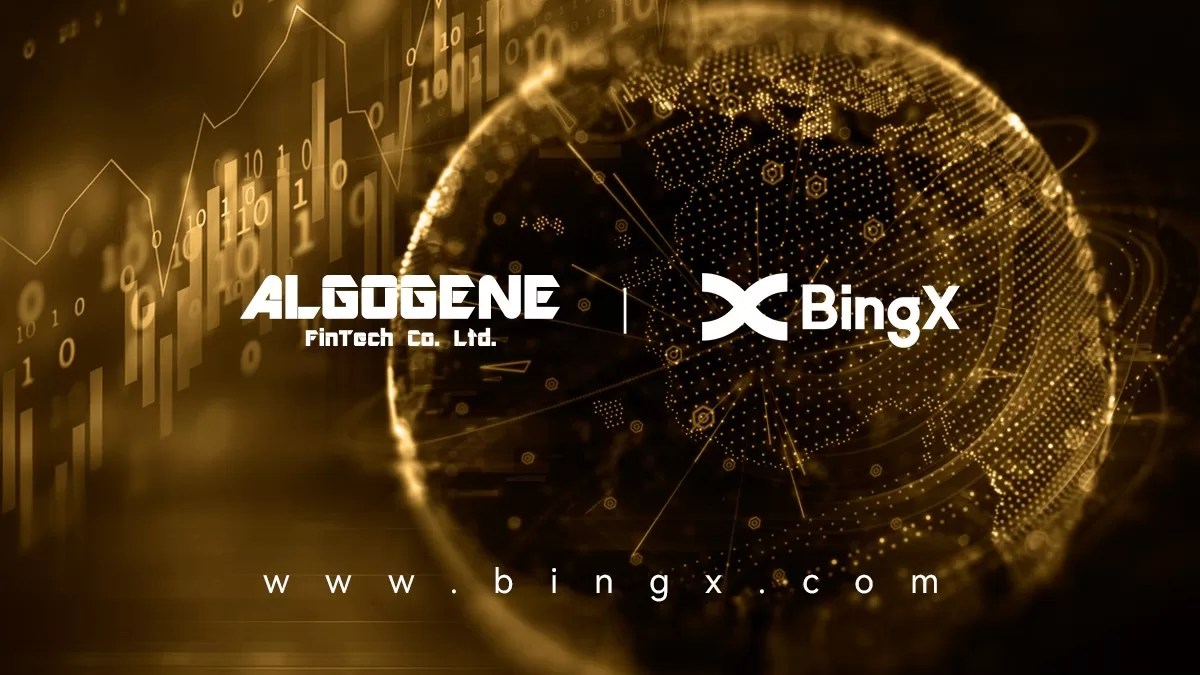BingX整合ALGOGENE 提升平台算法交易能力