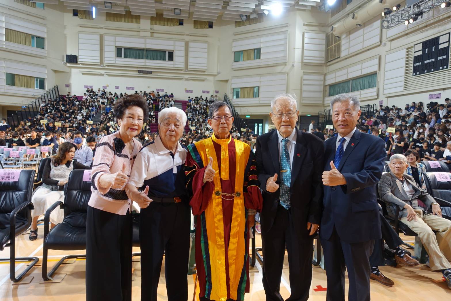 樹科大26歲生日慶典 元祖國際王松男獲頒名譽博士學位