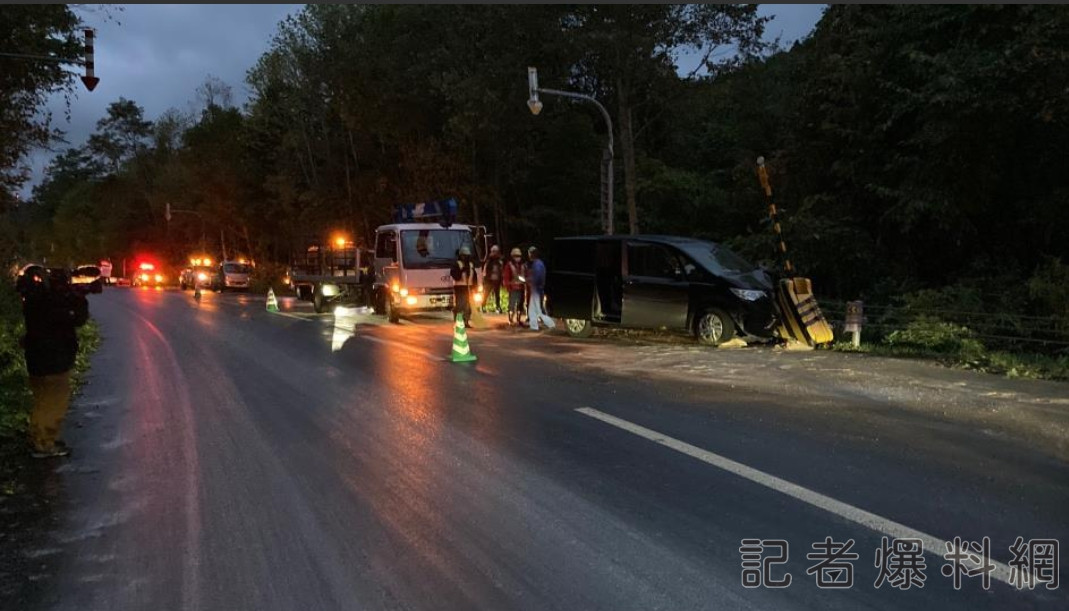 北海道廂型車自撞!台灣7旅客受輕重傷 其中包括1歲嬰兒