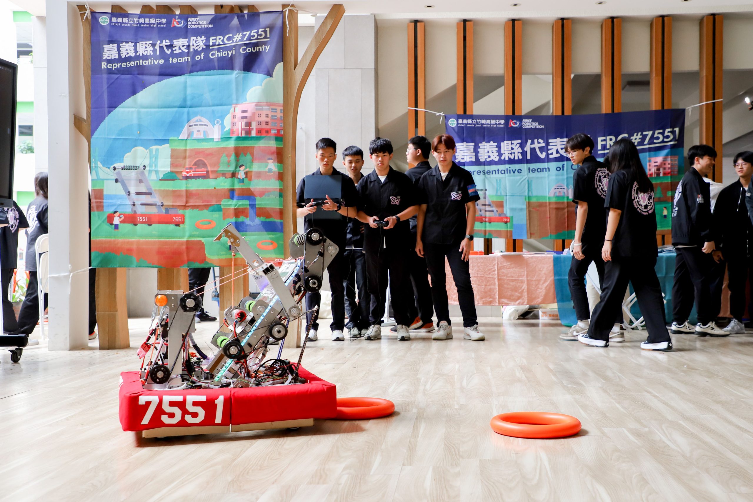 嘉義縣代表隊赴土耳其參加FRC機器人競賽
