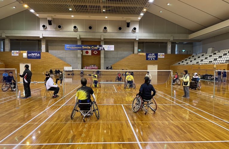 翔鷹輪椅羽球隊參與2024日本山口縣帕拉羽球大會