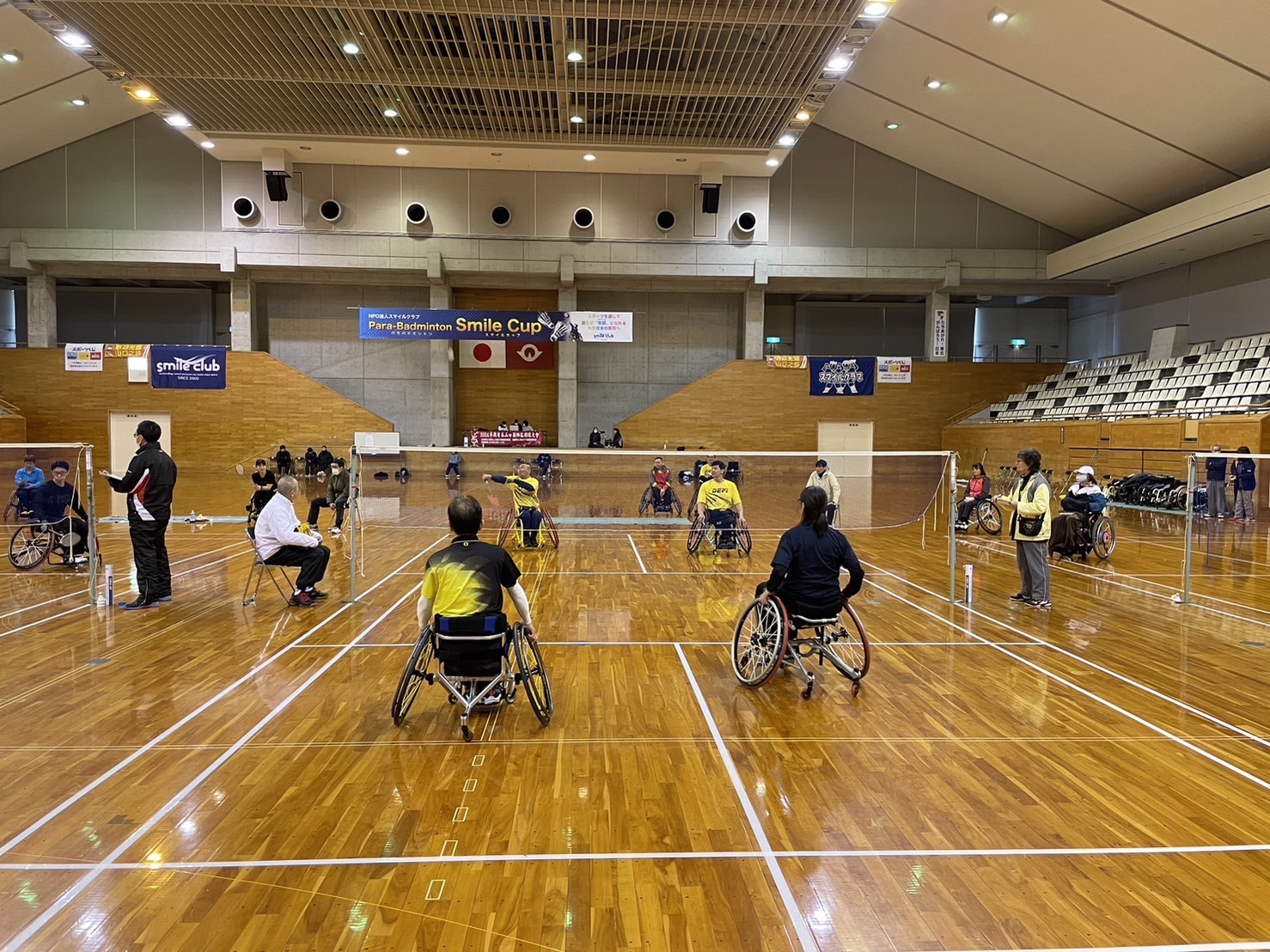 翔鷹輪椅羽球隊參與2024日本山口縣帕拉羽球大會