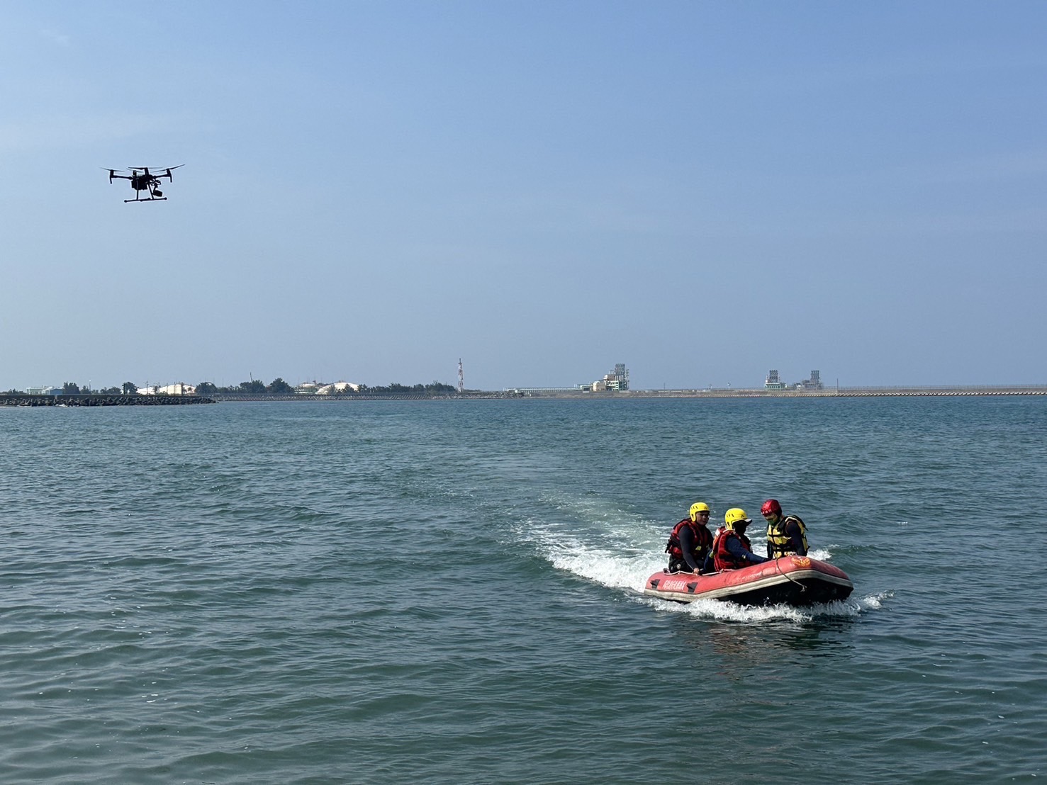 消防海訓科技救生 水域救援如虎添翼